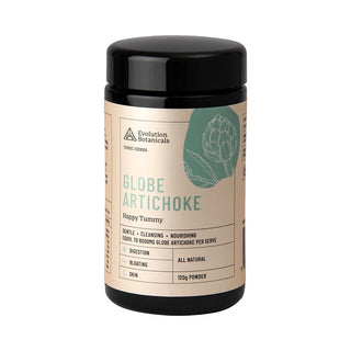 Evolution Botanicals Globe Artichoke Powder 120g front pack image