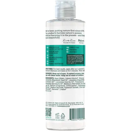 Faith In Nature Conditioner Soothing Lavender & Geranium 400ml back label