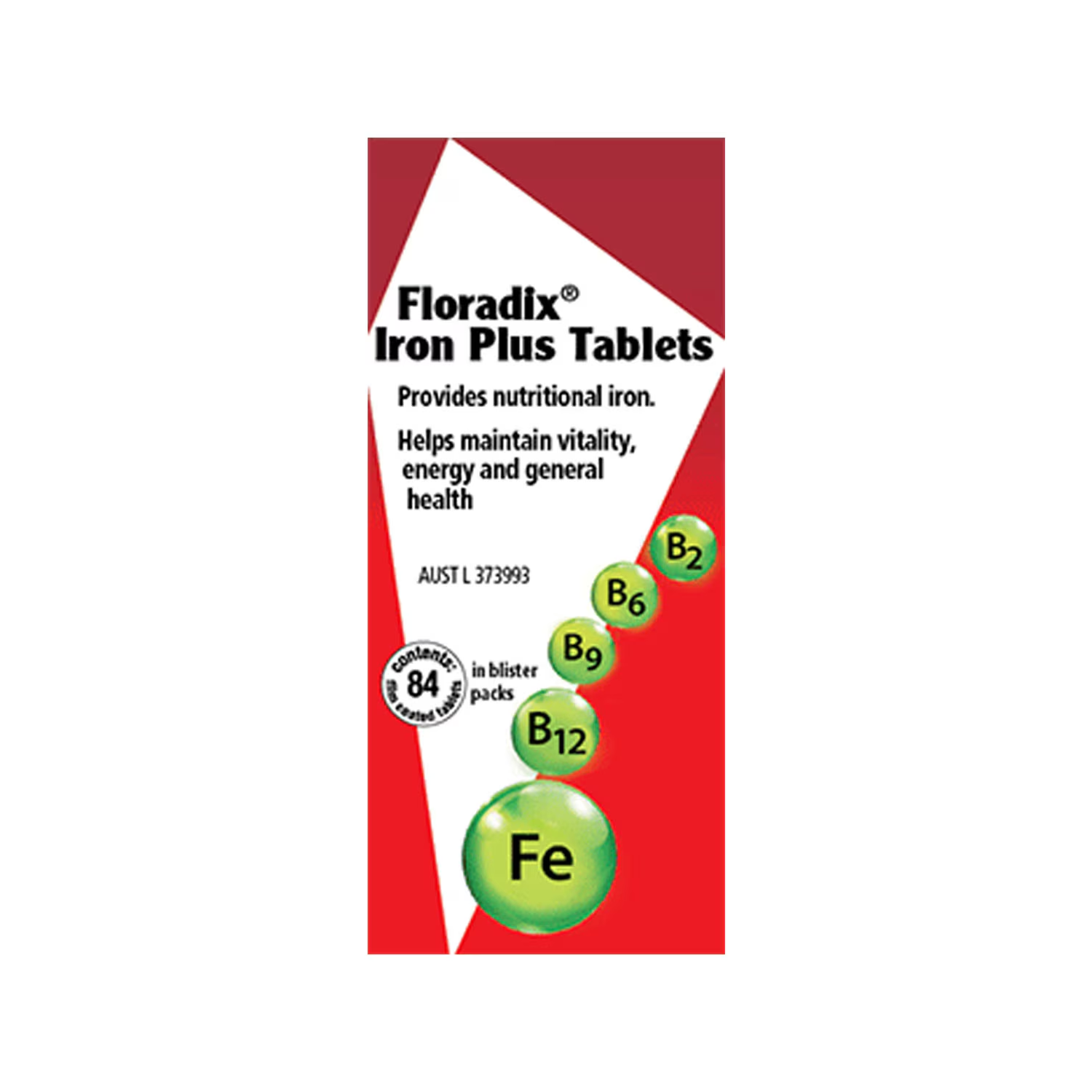 Floradix Iron Plus 84 Tablets