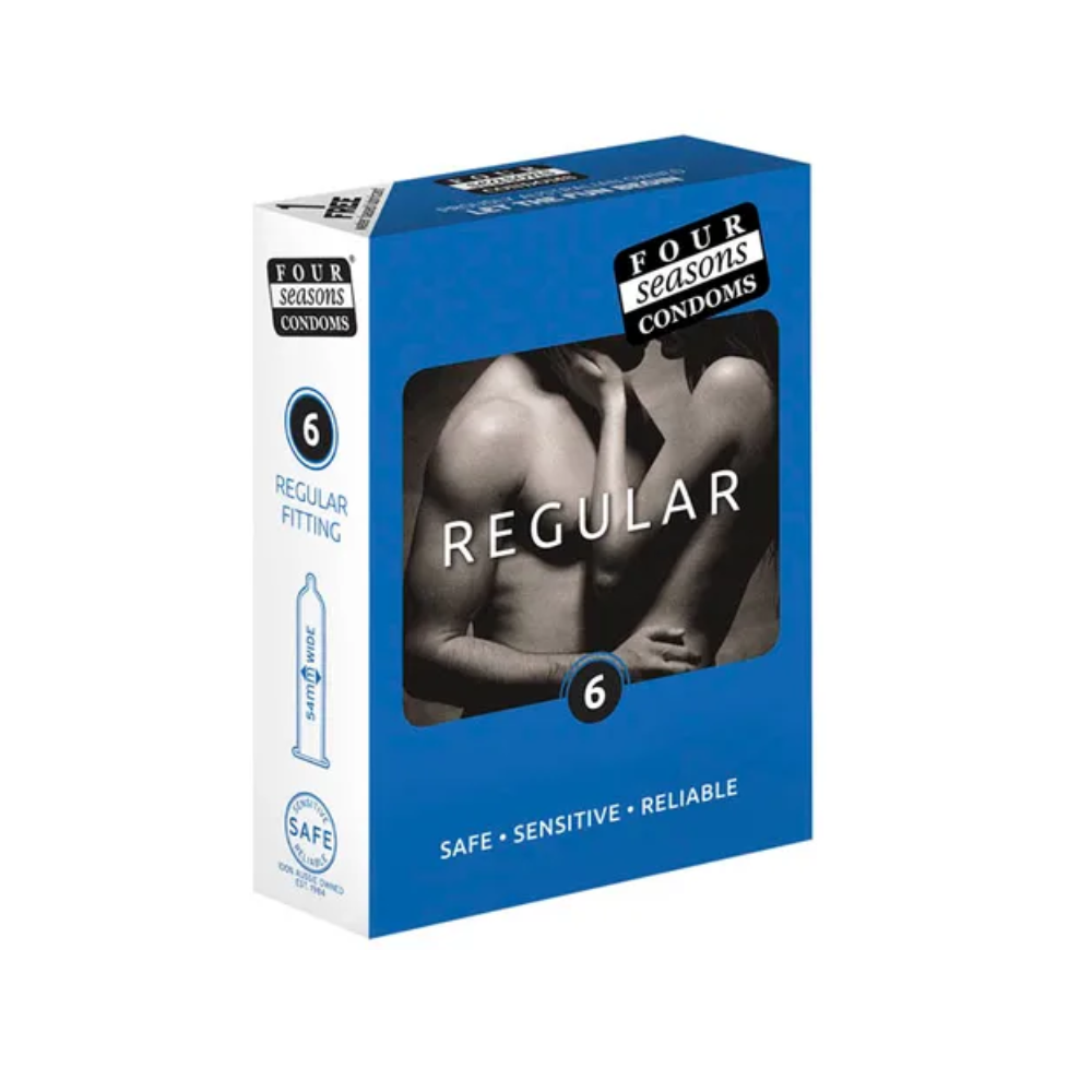 Four Seasons Regular Condoms 6 Pack