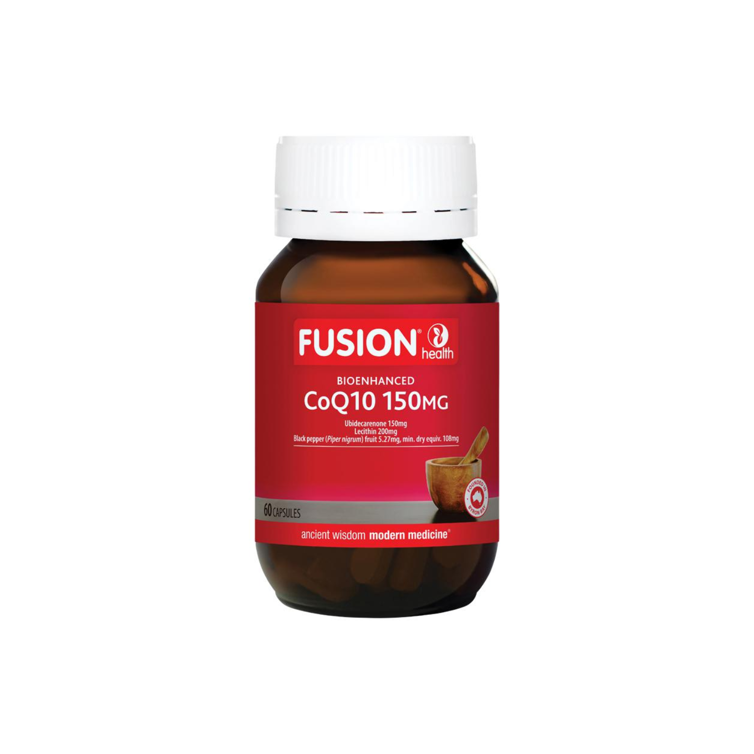 Fusion Health BioEnhanced CoQ10 150mg 60 Capsules