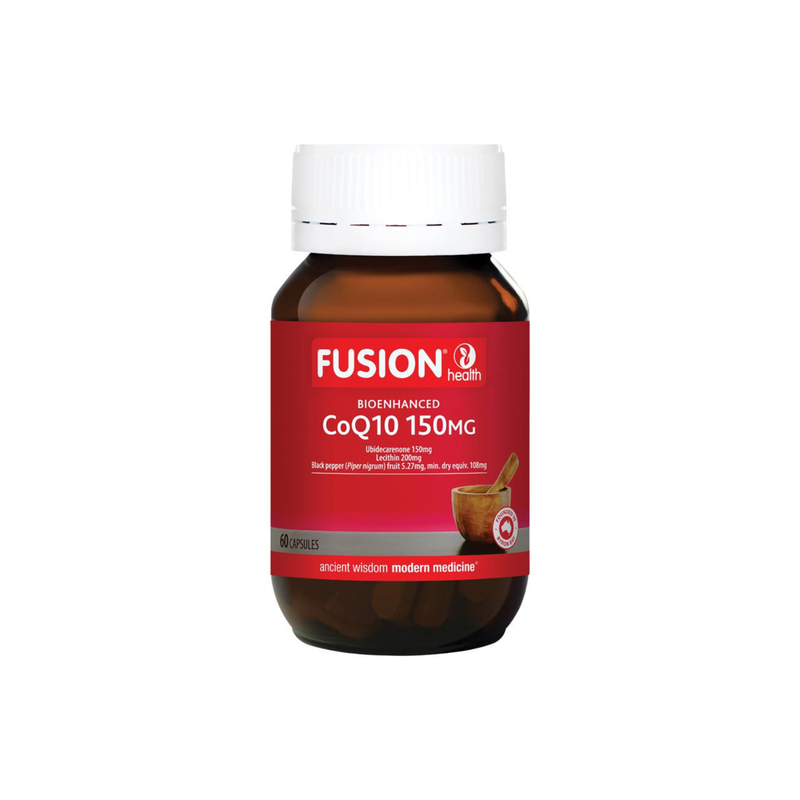 Fusion Health BioEnhanced CoQ10 150mg 60 Capsules