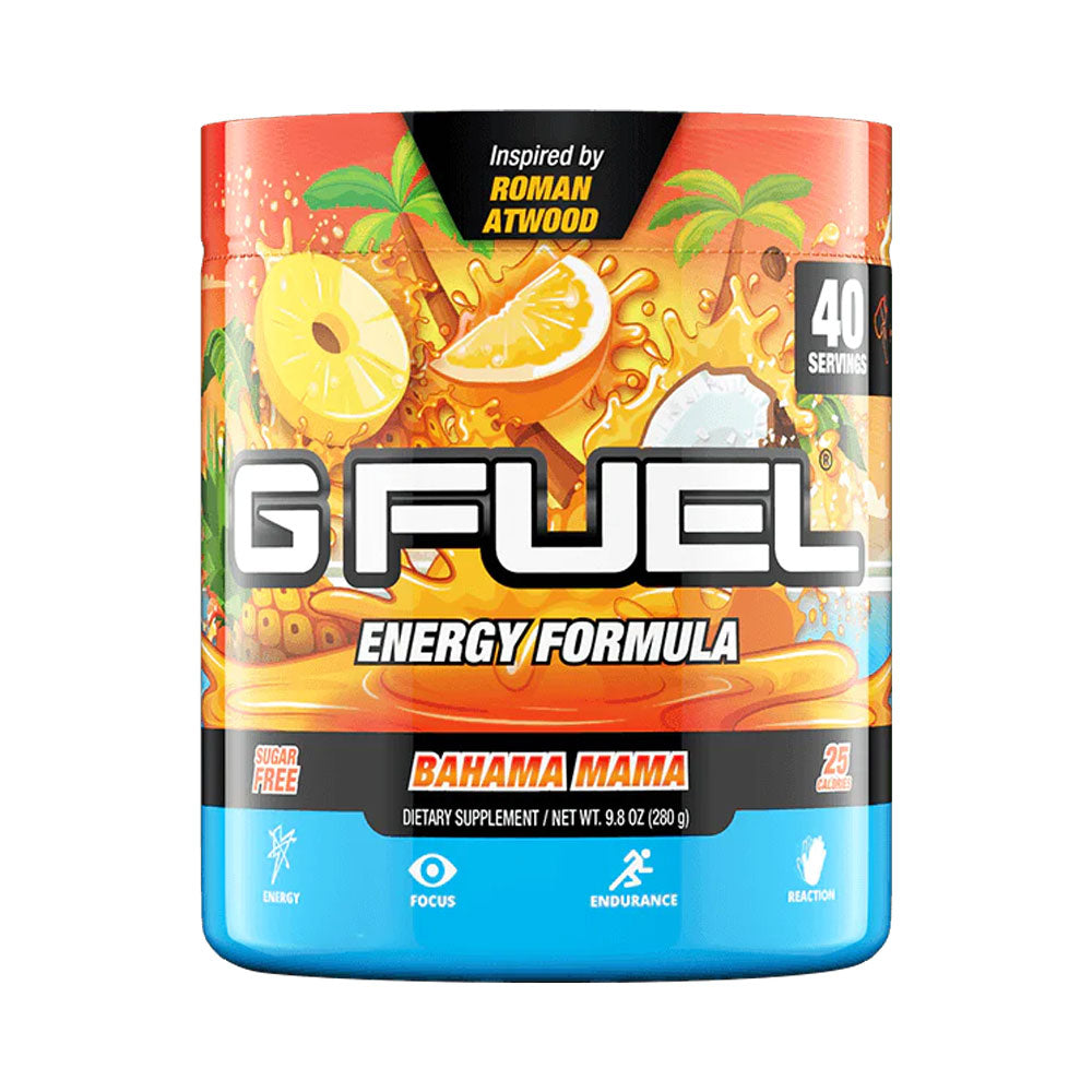 G Fuel Energy Formula The Official Drink of Esports® Bahama Mama 40 Servings 280g