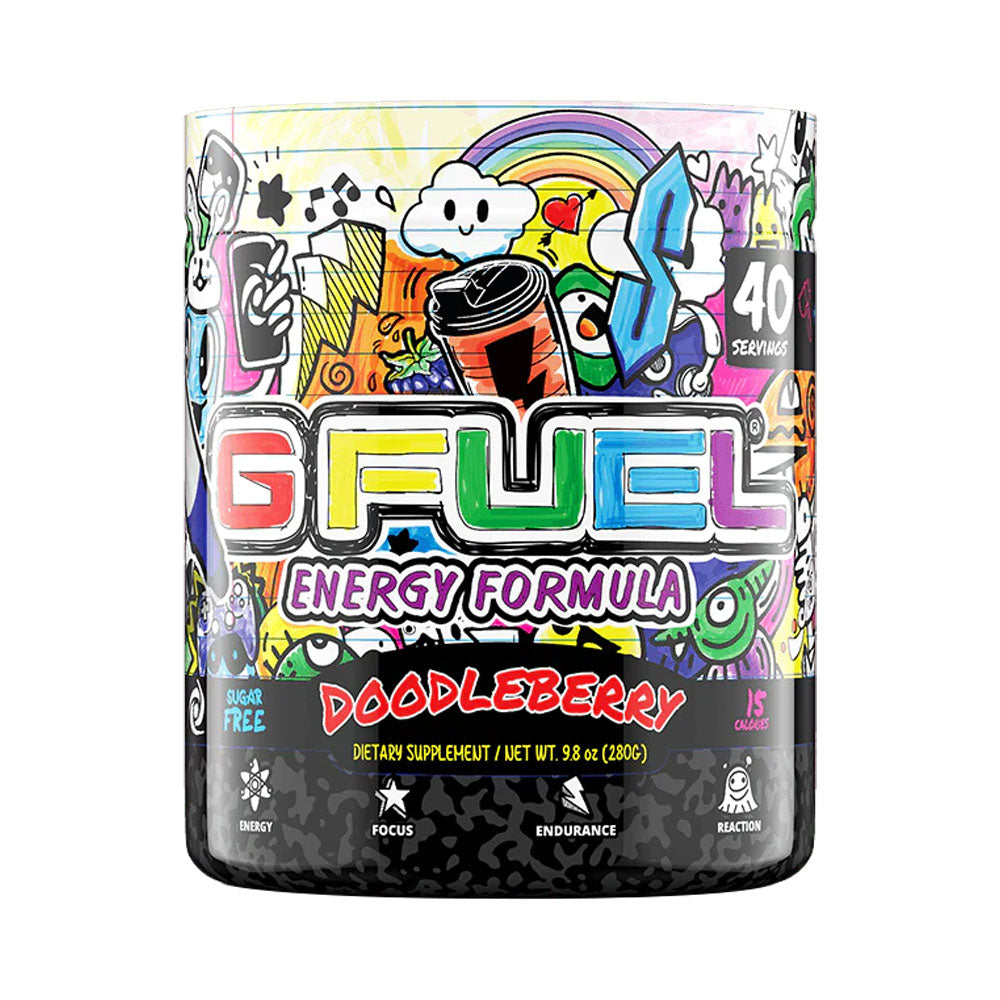 G Fuel Energy Formula The Official Drink of Esports® Doodleberry 40 Servings 280g