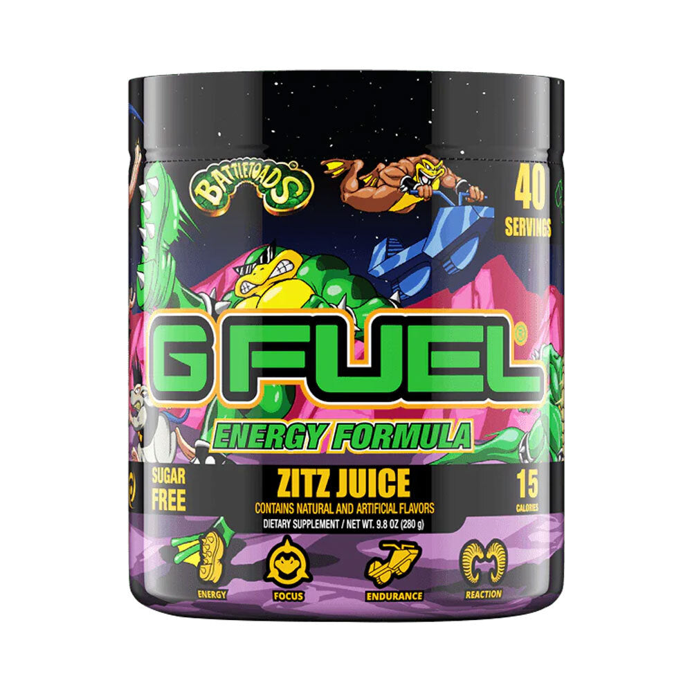 G Fuel Energy Formula The Official Drink of Esports® Zitz Juice 40 Servings 280g