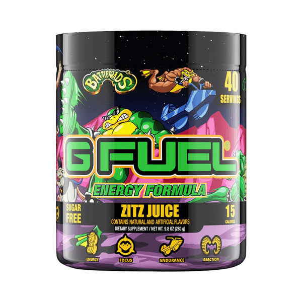 G Fuel Energy Formula The Official Drink of Esports® Zitz Juice 40 Servings 280g