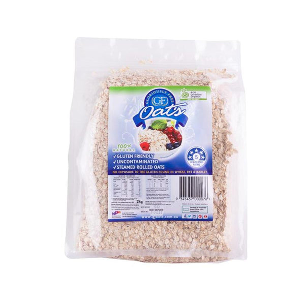 GF Oats Organic Oats 2kg