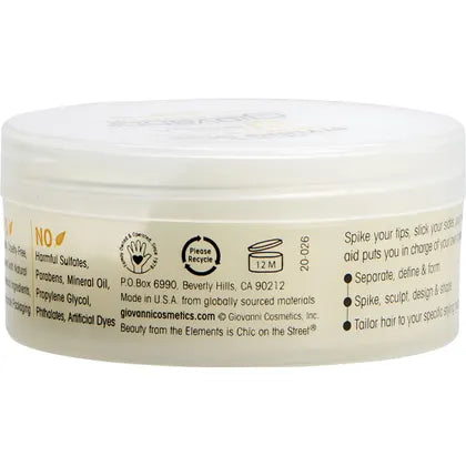 Giovanni Hair Styling Glue Custom Hair Modeler 57g — cropped rear label