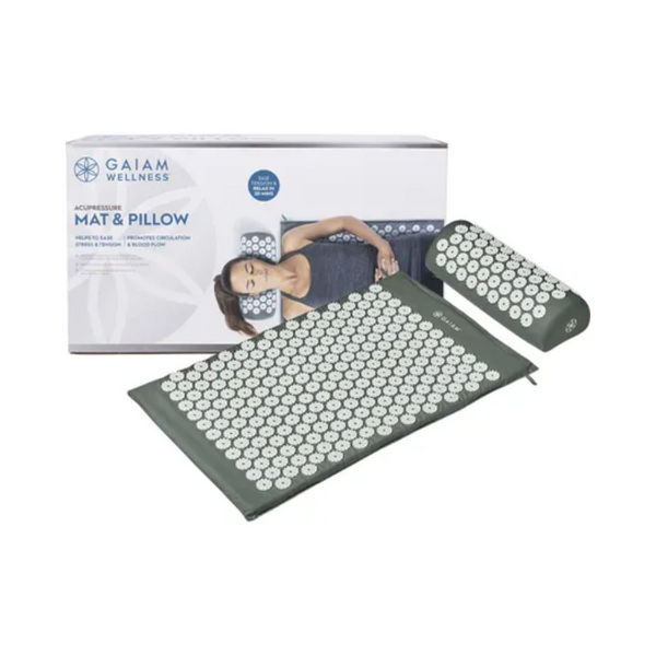 Gaiam Acupressure Mat & Pillow Set