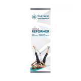 Gaiam Pilates Reformer 4-Loop Design and Multiple Grips