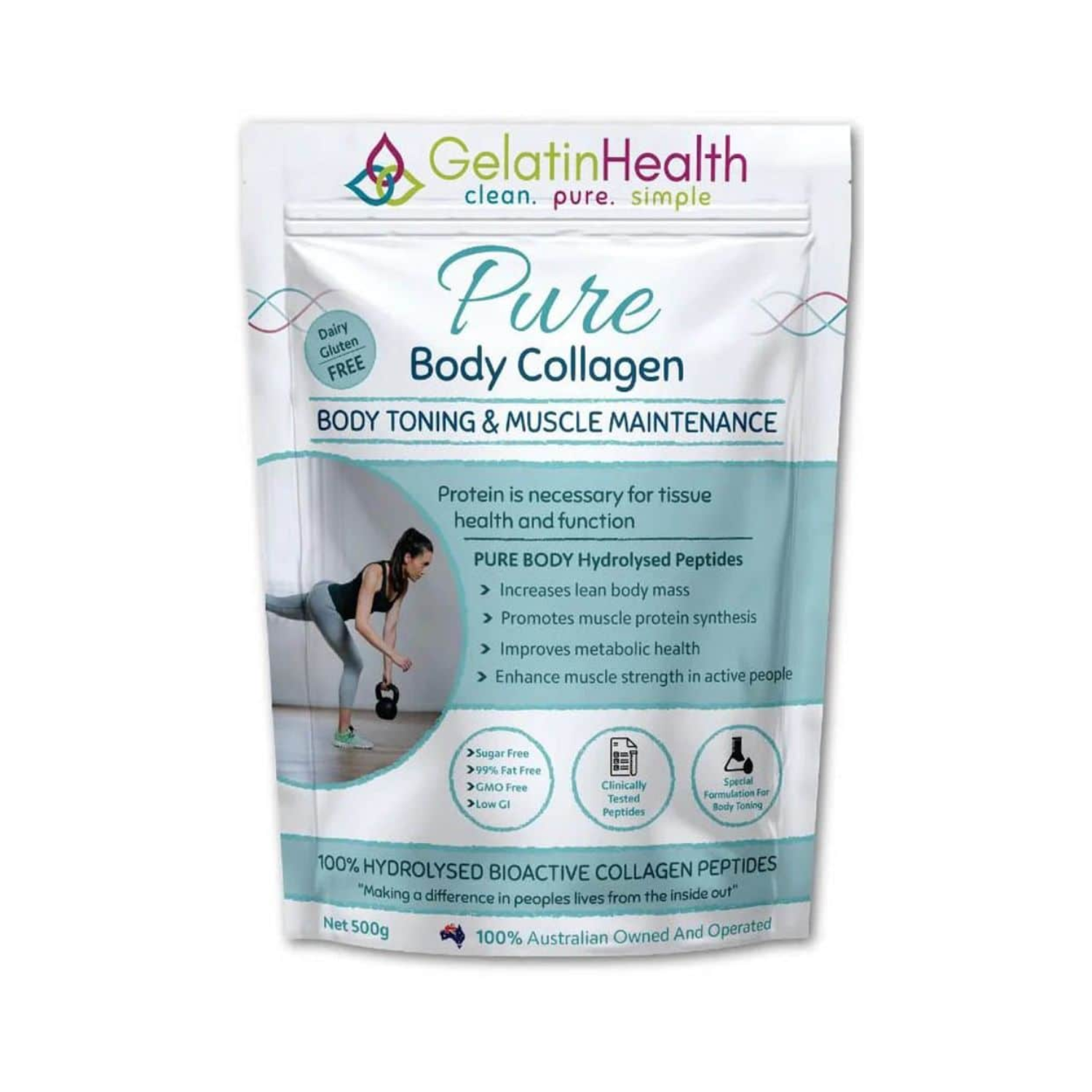 Gelatin Health Pure Body Collagen 500g