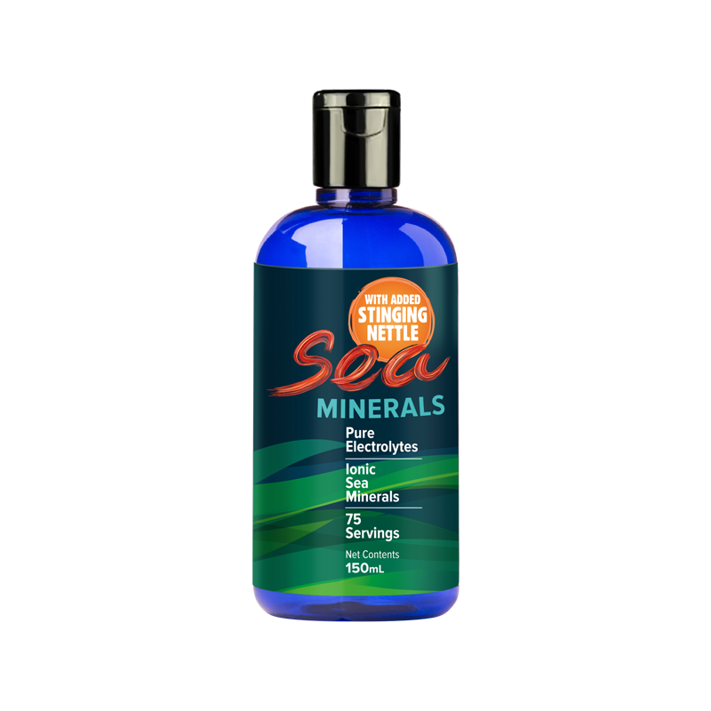 Genesis Health Sea Minerals with Stinging Nettle 150ml product pack