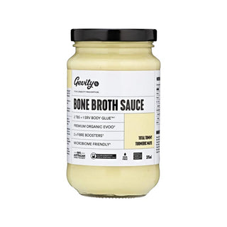 Gevity Rx Bone Broth Sauce Total Tummy Turmeric Mayo G/F 375ml product image
