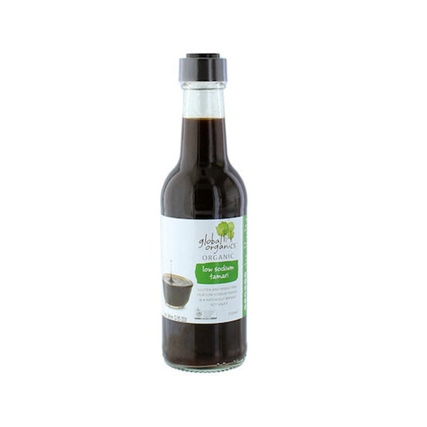 Global Organics Sauce Tamari Low Sodium Organic 250ml