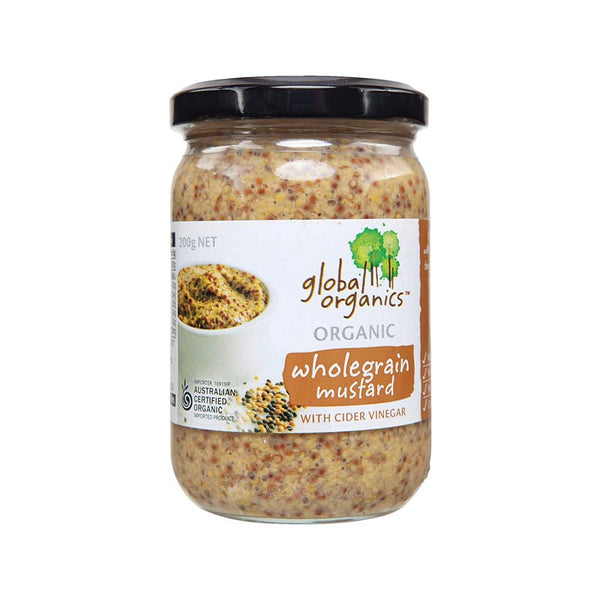 Global Organics Wholegrain Mustard 200g