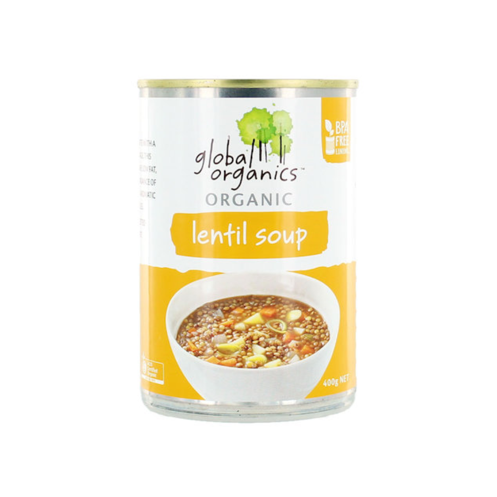 Global Organics Organic Lentil Soup 400 g