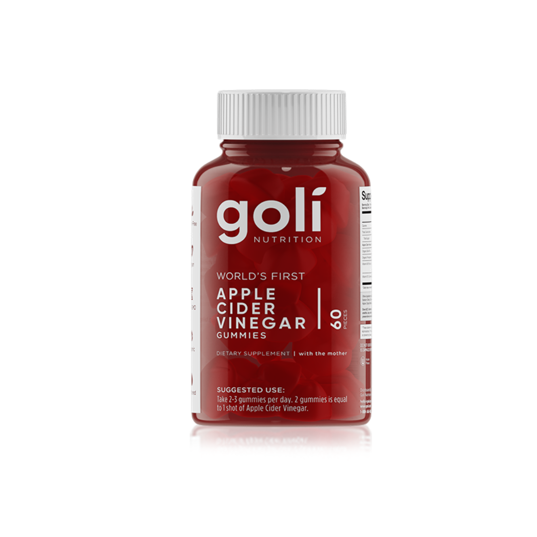 Goli Nutrition Apple Cider Vinegar Gummies 60 Gummies