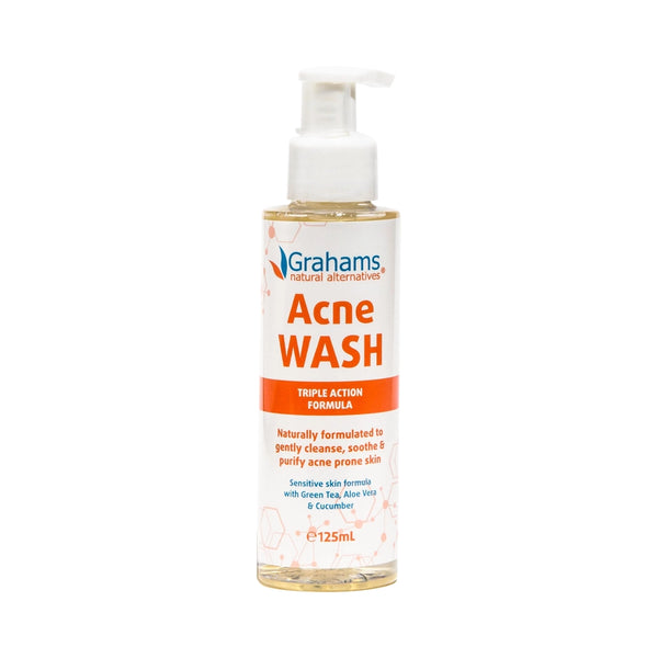 Grahams Natural Acne Wash 125ml