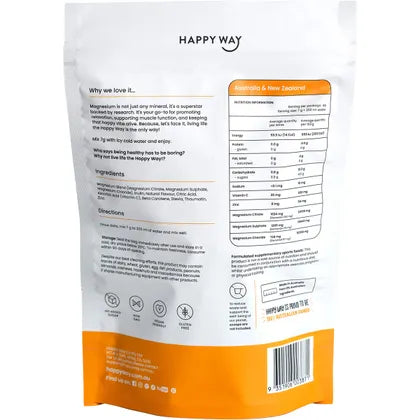 Happy Way Magnesium Powder Orange 315g