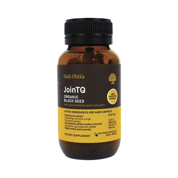 Hab Shifa JoinTQ+ Organic Black Seed Oil Vegecaps 60 Capsules