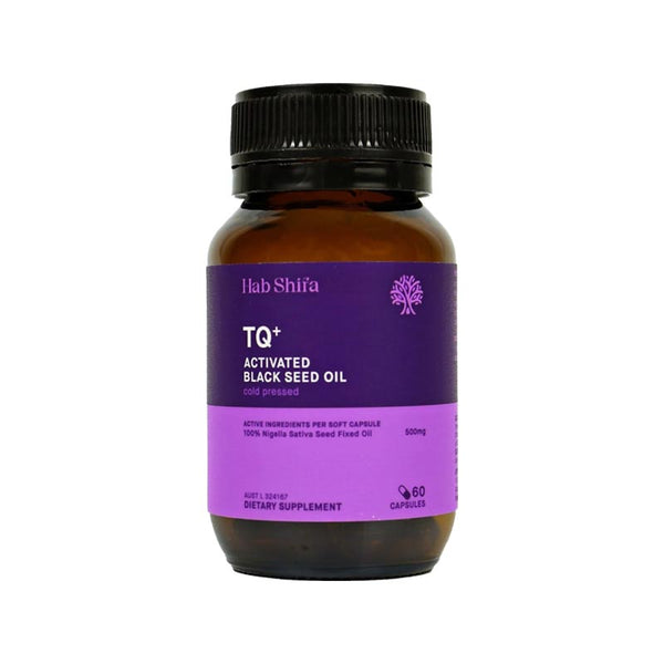 Hab Shifa TQ+ Ultra Strength Black Seed Oil Vegecapsules 60 Caps