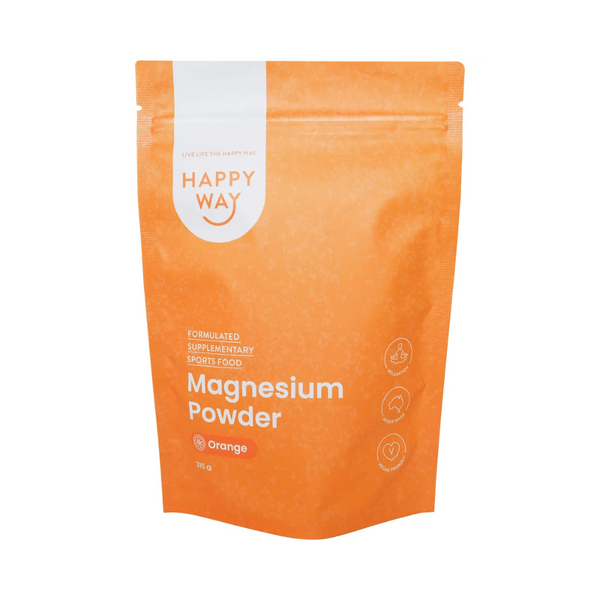Happy Way Magnesium Powder Orange 315g