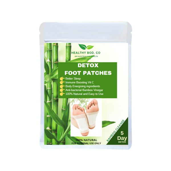 Healthy Bod. Co Detox Foot Patches Bamboo 10 Patches