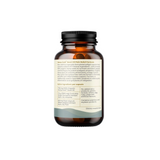 Hemp Foods Australia Pain Relief Hemp Gold Seed Oil Capsules bottle with turmeric and black pepper ingredients.