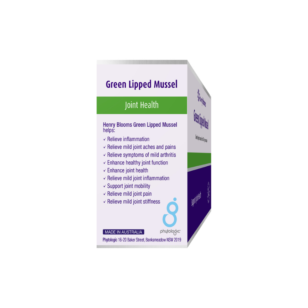 Henry Blooms Green Lipped Mussel 120 Capsules
