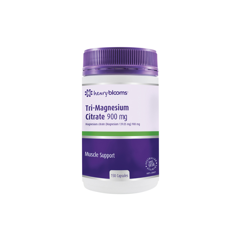 Henry Blooms Tri-Magnesium Citrate 900mg
