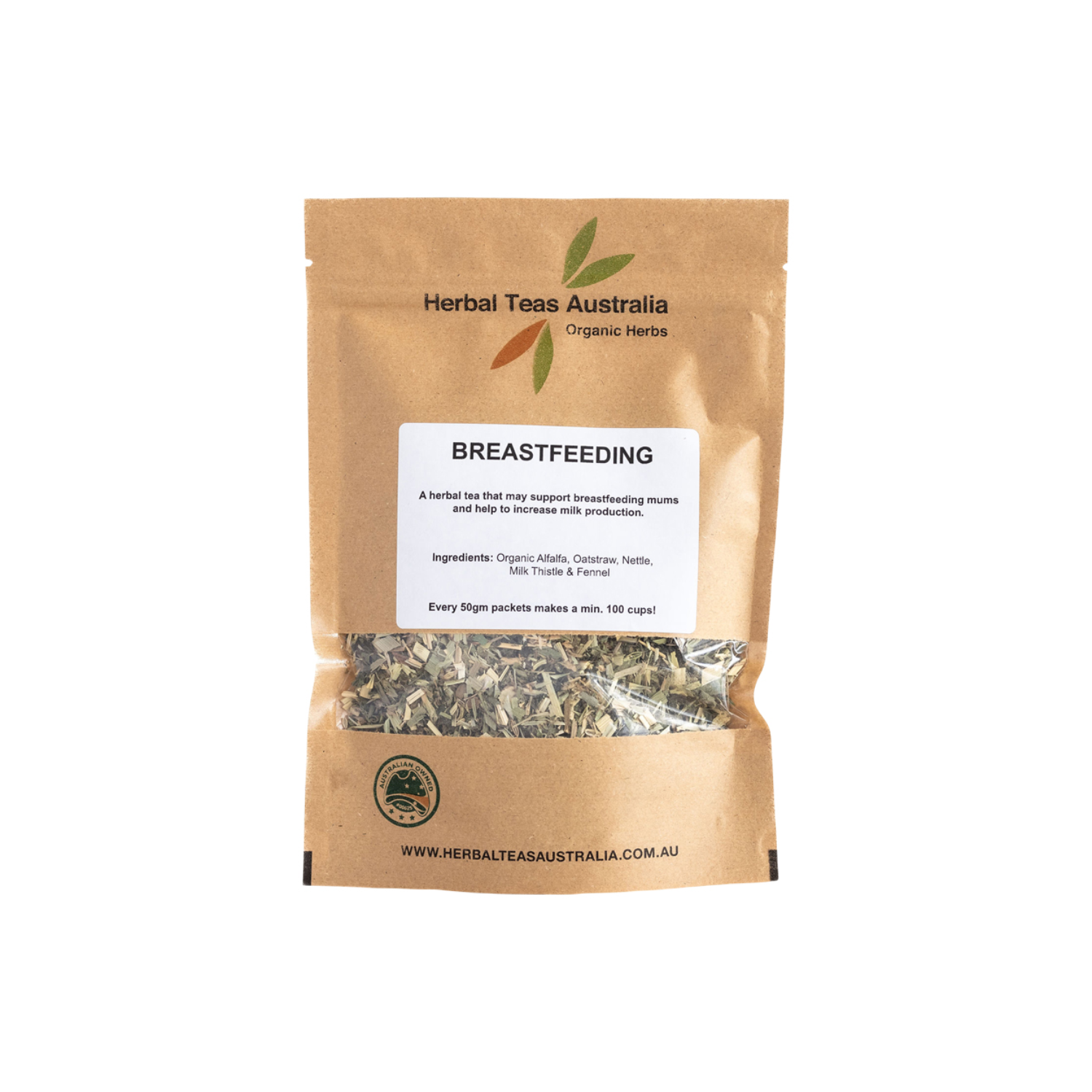 Herbal Teas Australia Breastfeeding Tea 50g pouch