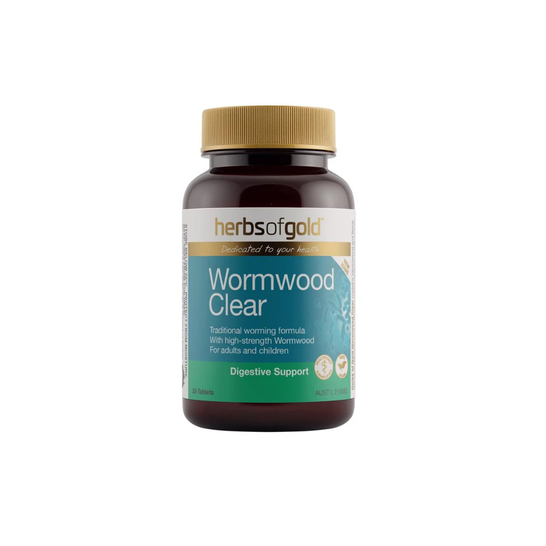 Herbs Of Gold Wormwood Clear (Formerly ParaStrike) 28 Tablets