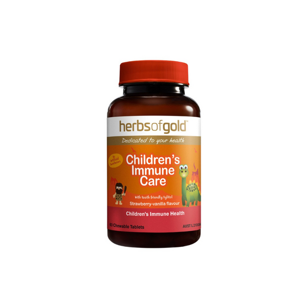 Herbs of Gold Childrens Immune Care 60 Chewable Tablets