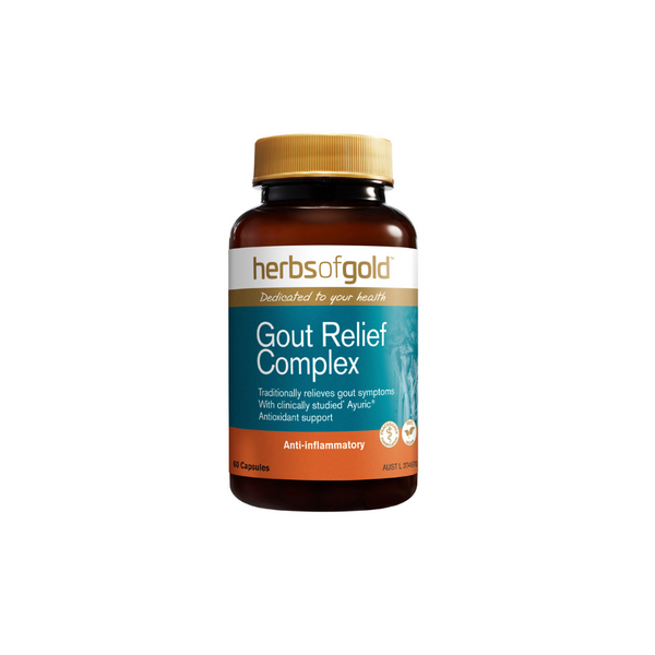 Herbs of Gold Gout Relief Complex 60 Capsules