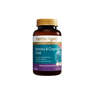 Herbs of Gold Memory & Cognition Gold 60 Tablets