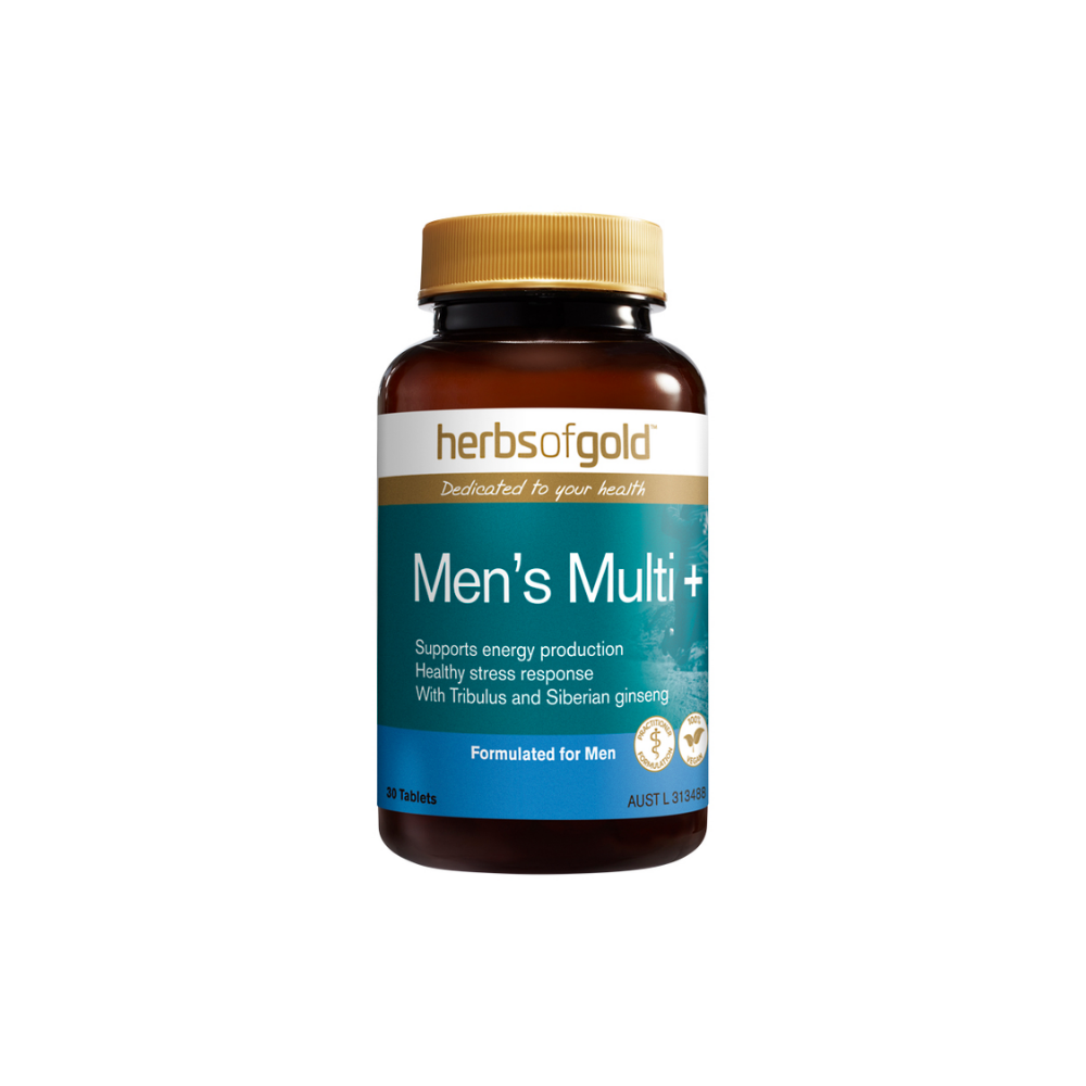 Herbs of Gold Men’s Multi+ 30 Tablets