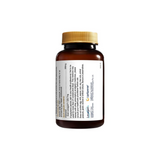 Herbs of Gold Pain Relief PEA Forte 42 capsules bottle back view, showcasing product details and ingredients.