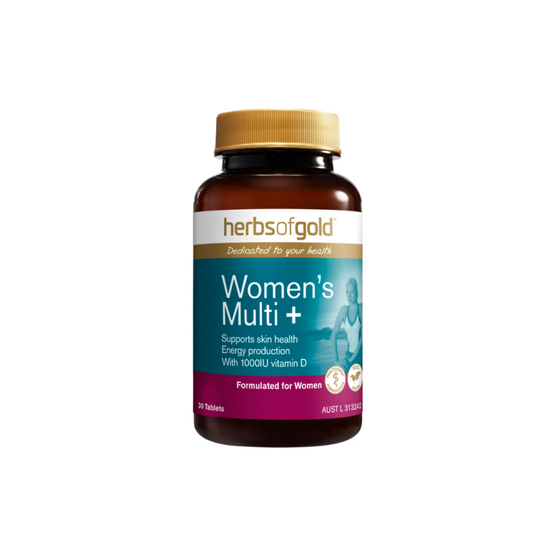 Herbs of Gold Womens Multi + 30 Tablets