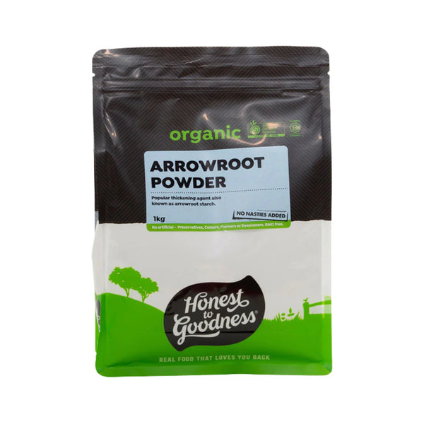 Honest to Goodness Organic Arrowroot Powder 1kg