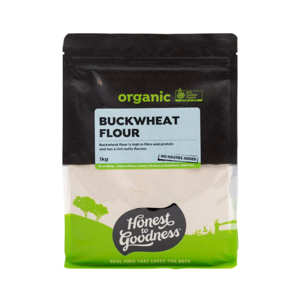 Honest to Goodness Organic Buckwheat Flour 1kg