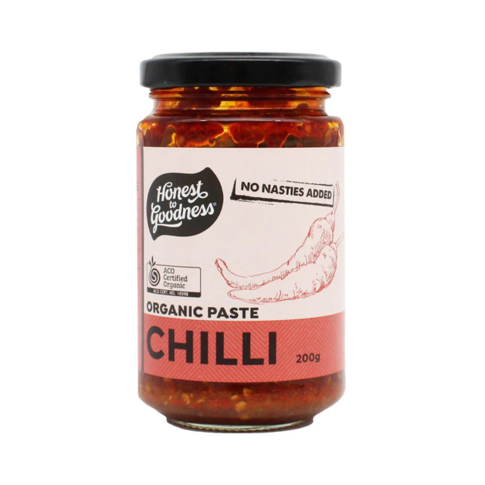 Honest to Goodness Organic Chilli Paste 240g