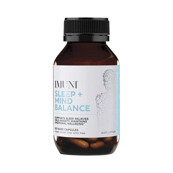 IMUNI Sleep + Mind Balance 60 Capsules