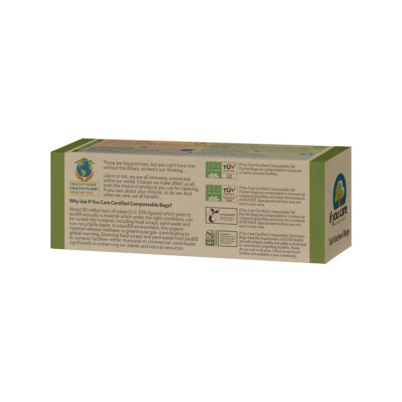 If You Care Tall Kitchen Bags 12 Bags