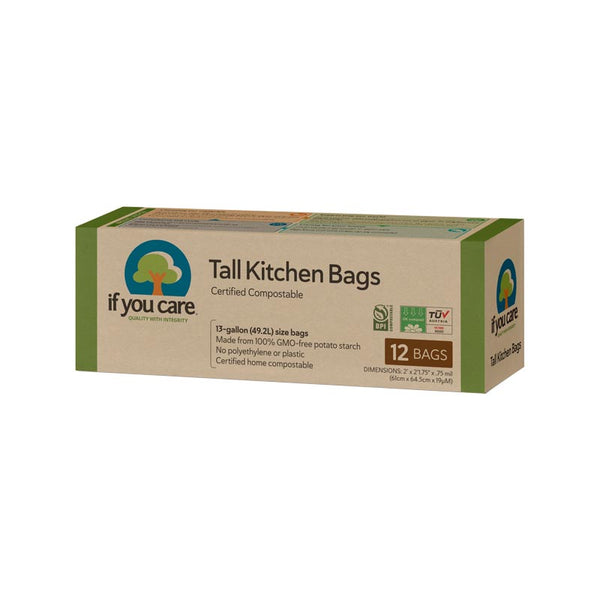 If You Care Tall Kitchen Bags 12 Bags