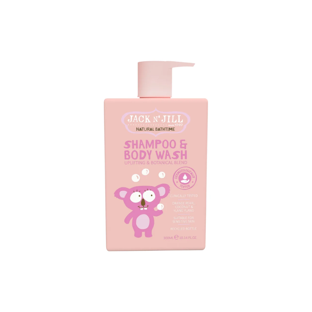 Jack N Jill Natural Bathtime Shampoo & Body Wash 300ml