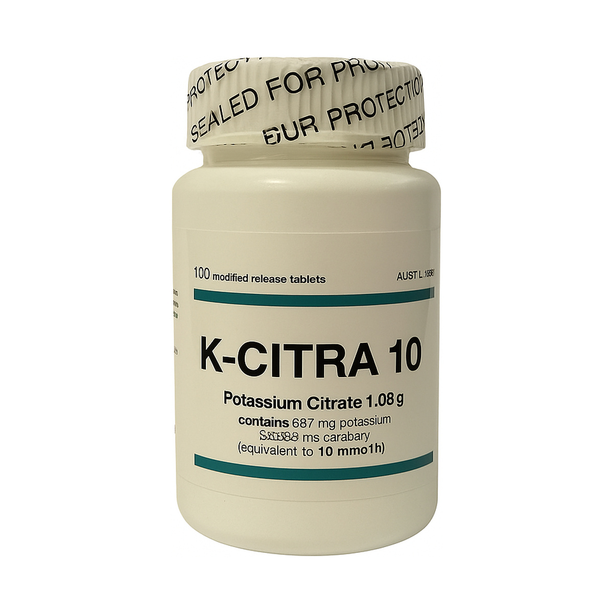 Lacuna Pharma K-Citra 10 - 100 Tablets product packshot