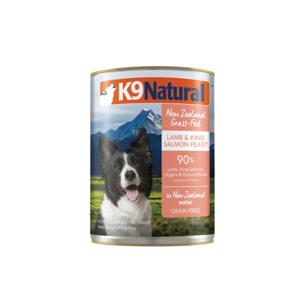 K9 NATURAL NZ Lamb & King Salmon Feast 370g