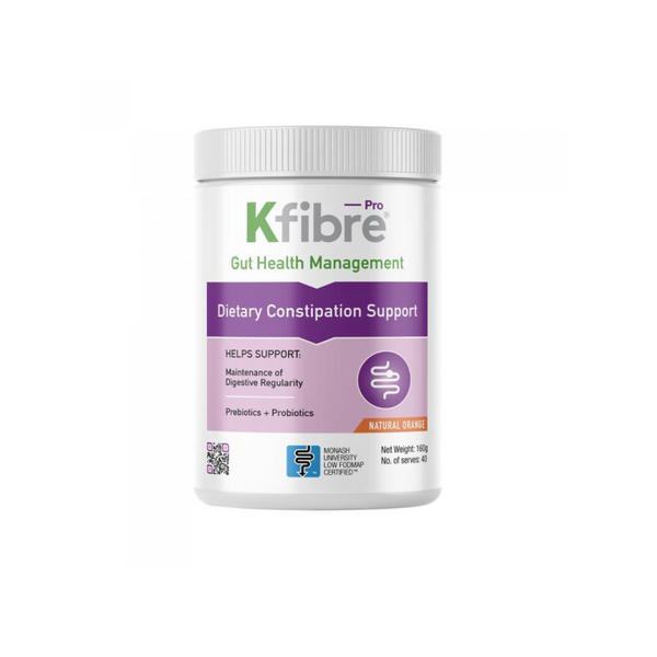 Kfibre Pro Dietary Constipation Support Natural Orange Tub 160g