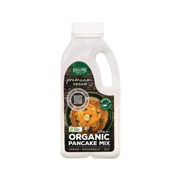 Kialla Pancake Mix Vegan Vanilla Organic 325g