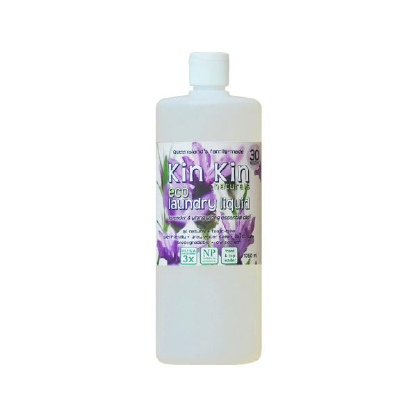 Kin Kin Naturals Eco Laundry Liquid Lavender & Ylang Ylang 1050ml